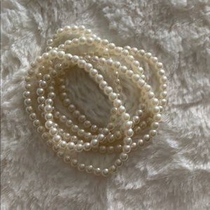 Imitation Pearls Bracelet